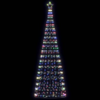 LED-kerstboom 550 LEDs kleurrijk 304 cm