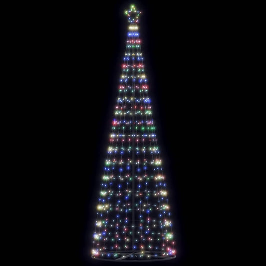 LED-kerstboom 550 LEDs kleurrijk 304 cm