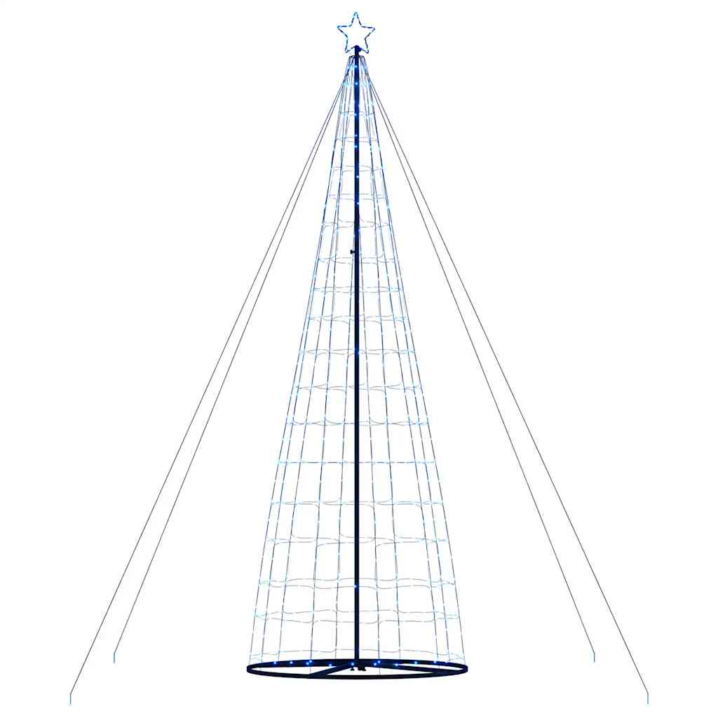 LED-kerstboom 1534 LEDs 503 cm blauw