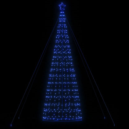 LED-kerstboom 1534 LEDs 503 cm blauw