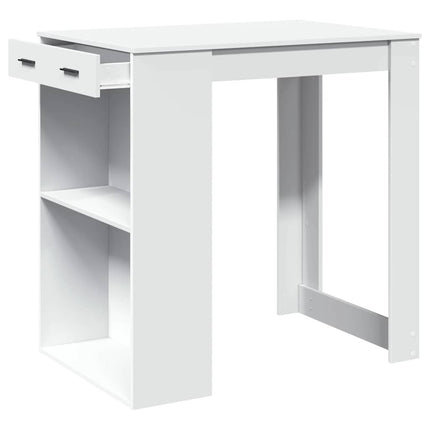 Bartafel 102X70X103,5 Cm Bewerkt Hout