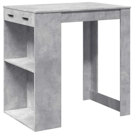 Bartafel 102X70X103,5 Cm Bewerkt Hout
