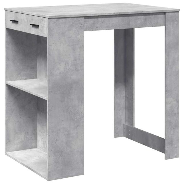 Bartafel 102X70X103,5 Cm Bewerkt Hout