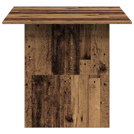 Eettafel 180X90X76 Cm Bewerkt Hout Kleurig