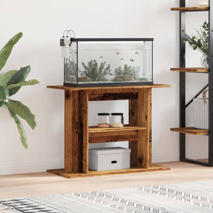 Aquariumstandaard Bewerkt Hout