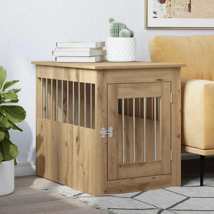 Hondenbench 64,5X80X71 Cm Bewerkt Hout