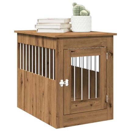 Hondenbench 64,5X80X71 Cm Bewerkt Hout