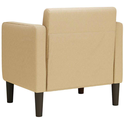 Fauteuil Met Armleuningen 54 Cm Corduroy Stof