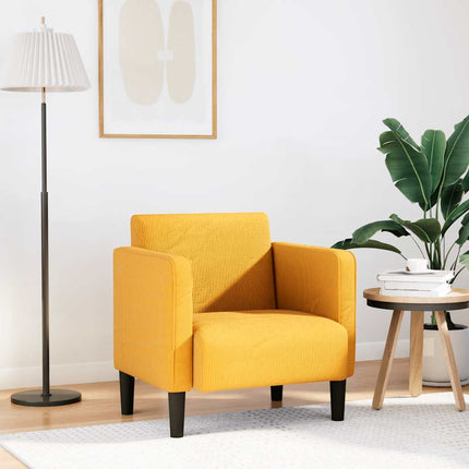 Fauteuil Met Armleuningen 54 Cm Corduroy Stof