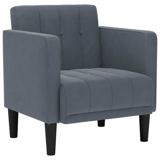 Fauteuil Met Armleuningen 53 Cm Fluweel