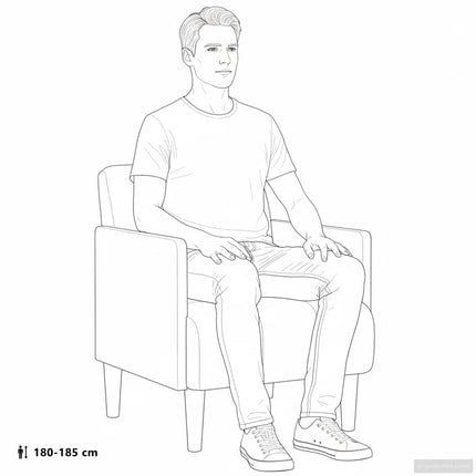 Fauteuil Met Armleuningen 55 Cm Linnen