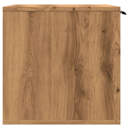 Kattenbakkast Bewerkt Hout Artisanaal Kleurig