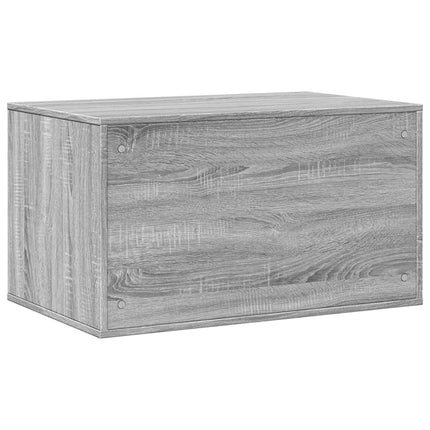 Kattenbakkast Bewerkt Hout Eikenkleur