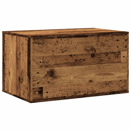 Kattenbakkast Bewerkt Hout Kleurig