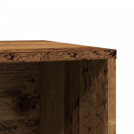 Kattenbakkast Bewerkt Hout Kleurig