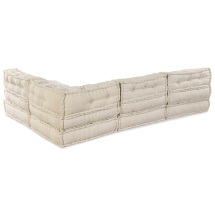 Modulair Sofabet 4 Pcs Stof