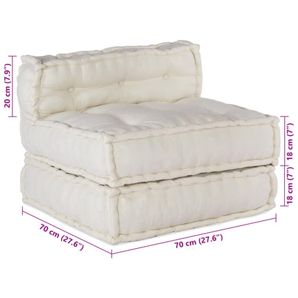 Modulair Sofabet 4 Pcs Stof