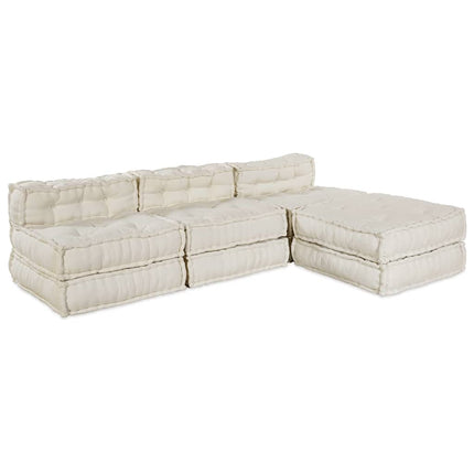 Modulair Sofabet 4 Pcs Stof