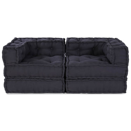 Modulair Sofabet 4 Pcs Stof