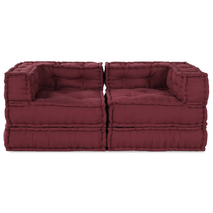 Modulair Sofabet 4 Pcs Stof