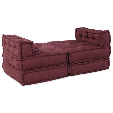 Modulair Sofabet 4 Pcs Stof