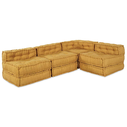 Modulair Sofabet 4 Pcs Stof