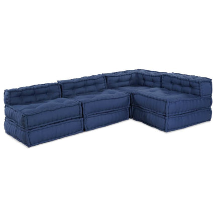 Modulair Sofabet 4 Pcs Stof