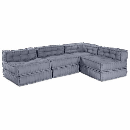 Modulair Sofabet 4 Pcs Stof