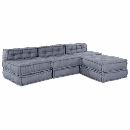 Modulair Sofabet 4 Pcs Stof