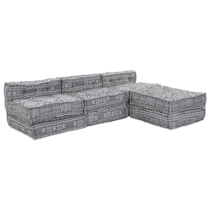 Modulair Sofabet 4 Pcs Stof