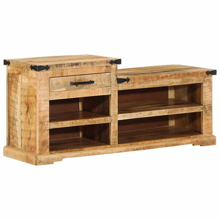 Bank Bruin 110 X 35 X 50 Cm Ruw Mango