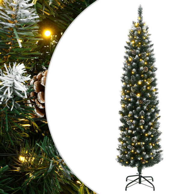 Kunstkerstboom Met Standaard Smal Pvc