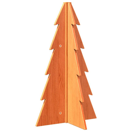 Kerstdecoratie Kerstboom 69,5 Cm Massief Grenenhout