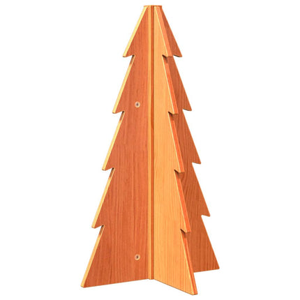 Kerstdecoratie Kerstboom 69,5 Cm Massief Grenenhout