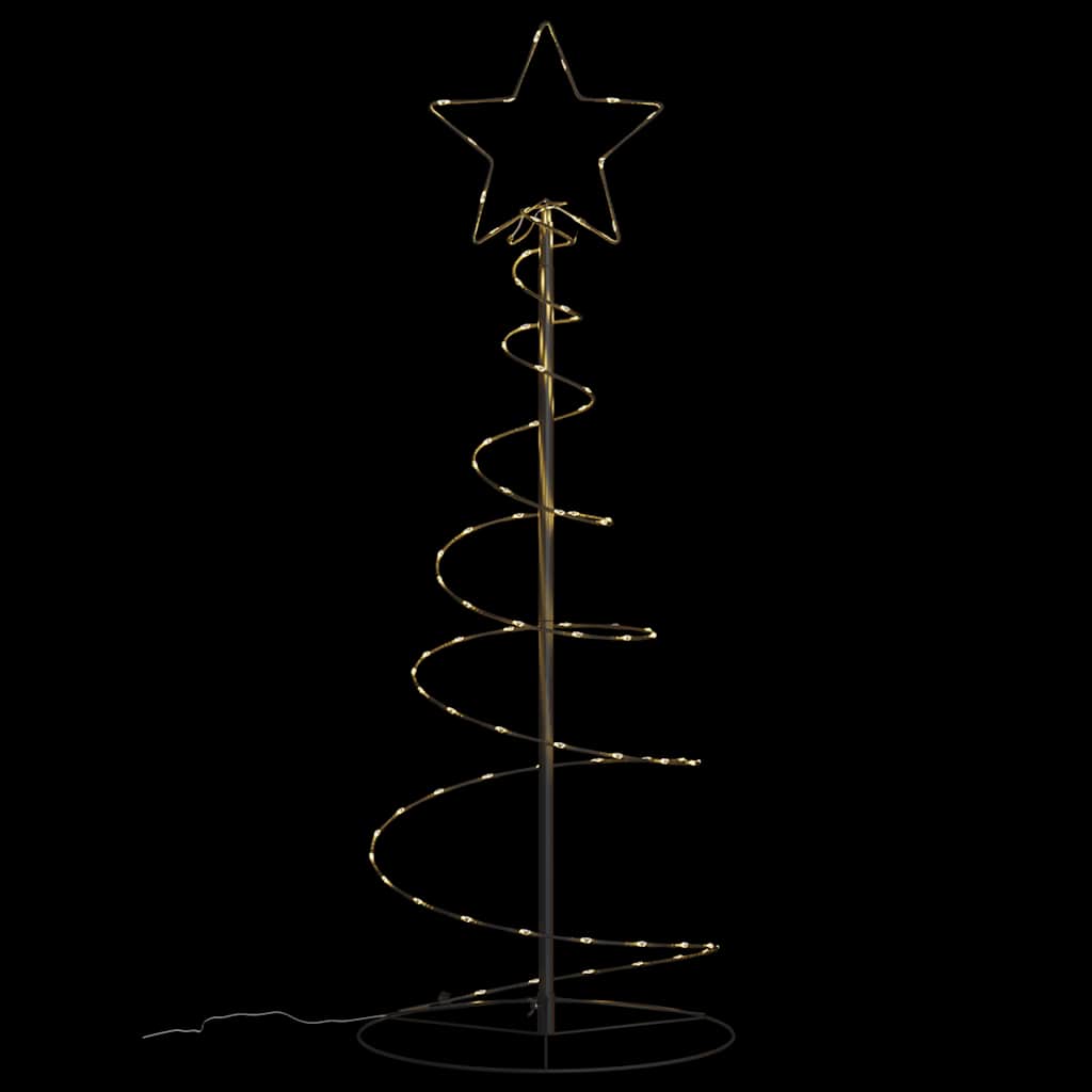 LED-kerstboom 80 LEDs warm wit 120 cm