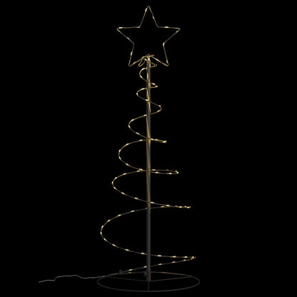 LED-kerstboom 80 LEDs warm wit 120 cm