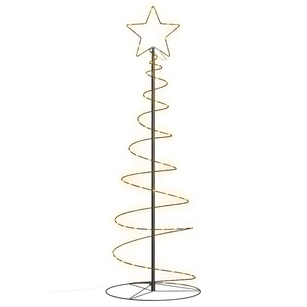 LED-kerstboom 100 LEDs warm wit 150 cm