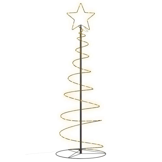 LED-kerstboom 100 LEDs warm wit 150 cm