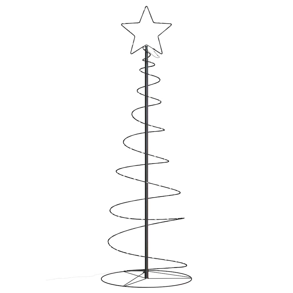 LED-kerstboom 100 LEDs warm wit 150 cm
