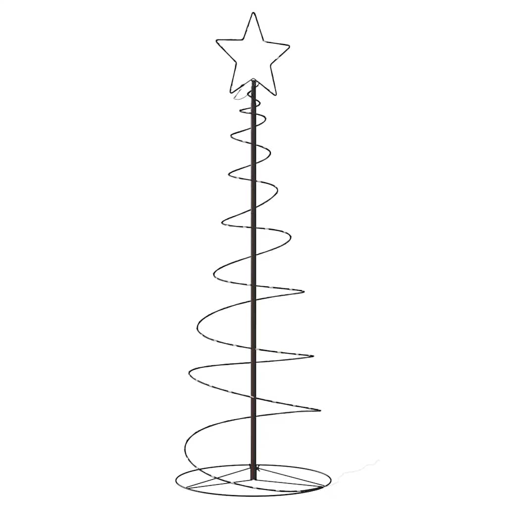 LED-kerstboom 100 LEDs warm wit 150 cm