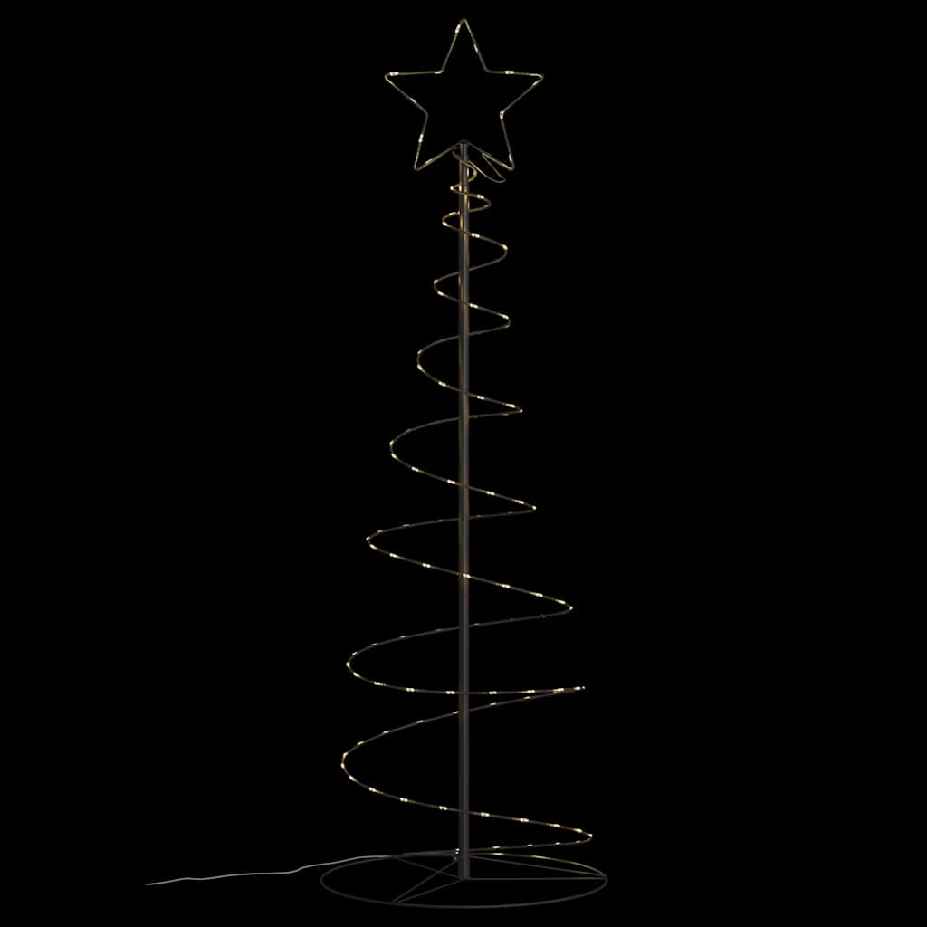 LED-kerstboom 100 LEDs warm wit 150 cm