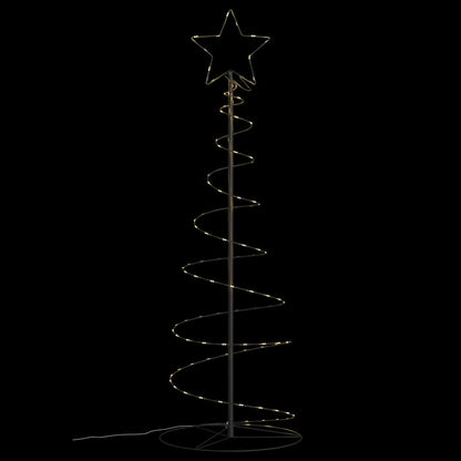 LED-kerstboom 100 LEDs warm wit 150 cm
