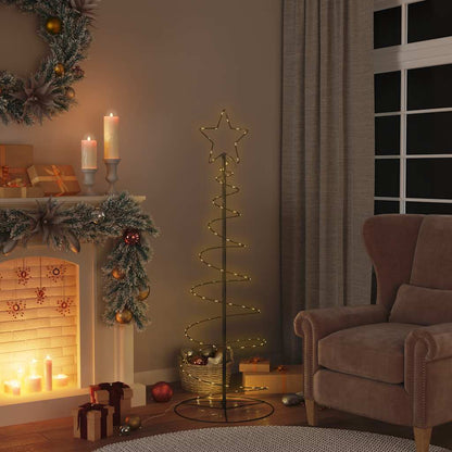 LED-kerstboom 100 LEDs warm wit 150 cm