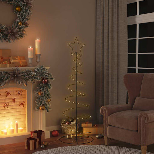 LED-kerstboom 100 LEDs warm wit 150 cm