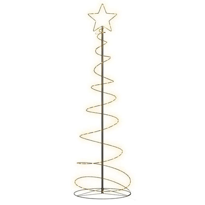 LED-kerstboom 120 LEDs warm wit 180 cm