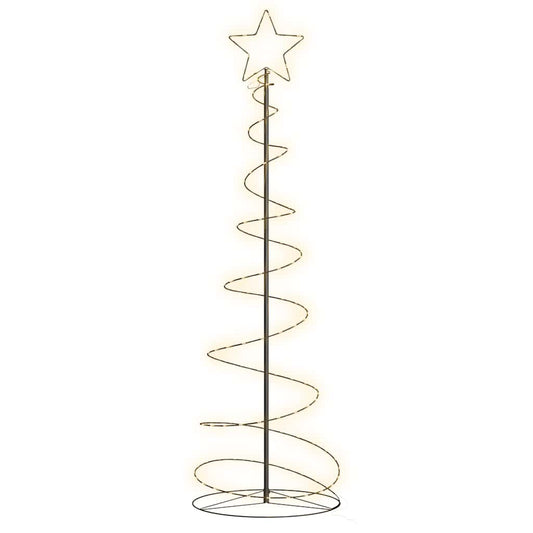 LED-kerstboom 120 LEDs warm wit 180 cm