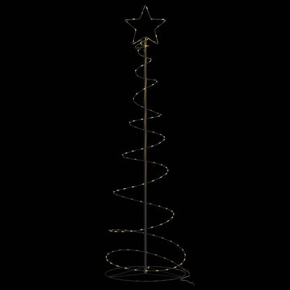 LED-kerstboom 120 LEDs warm wit 180 cm