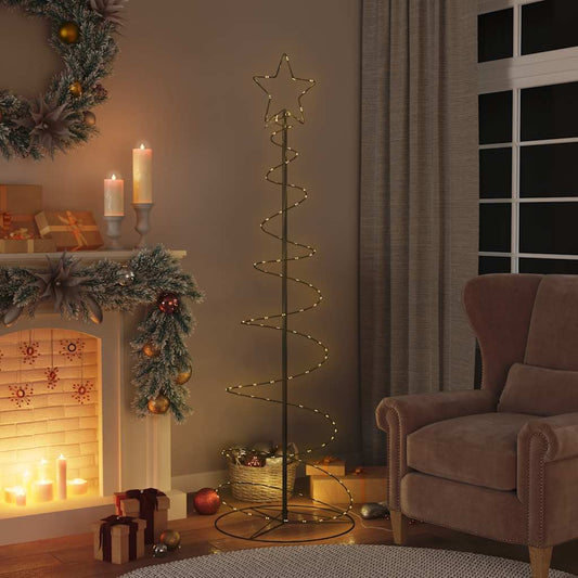 LED-kerstboom 120 LEDs warm wit 180 cm
