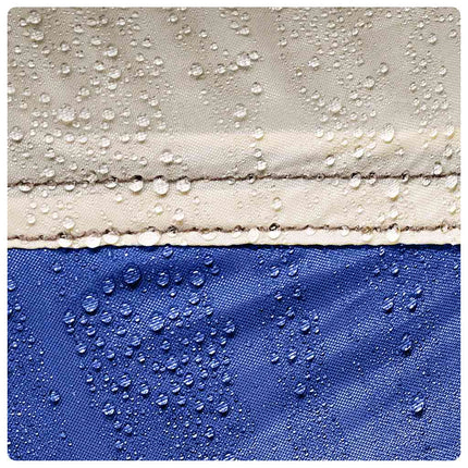 Zwembadtent Afneembare Buitentent Gaaswanden Azuurblauw