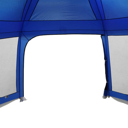 Zwembadtent Afneembare Buitentent Gaaswanden Azuurblauw